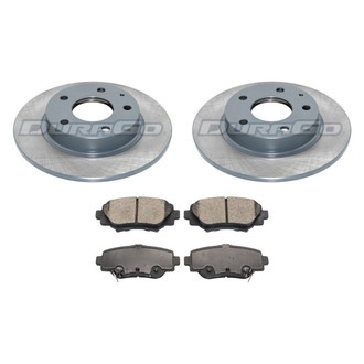 DuraGo® - Plain Rear Brake Kit with Ceramic Pads