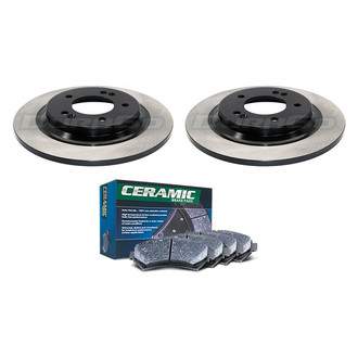 DuraGo® - Plain Rear Brake Kit with Ceramic Pads