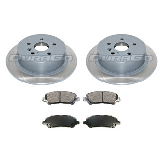DuraGo® - Plain Rear Brake Kit with Ceramic Pads