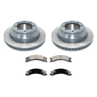 DuraGo® - Plain Rear Brake Kit with Ceramic Pads
