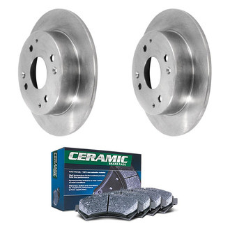 DuraGo® - Plain Rear Brake Kit with Ceramic Pads
