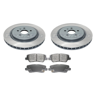 DuraGo® - Plain Rear Brake Kit with Ceramic Pads