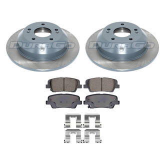 DuraGo® - Plain Rear Brake Kit with Ceramic Pads