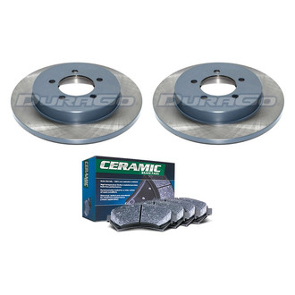 DuraGo® - Plain Rear Brake Kit with Ceramic Pads