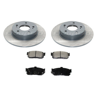 DuraGo® - Plain Rear Brake Kit with Ceramic Pads