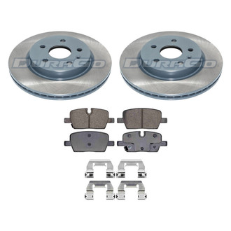 DuraGo® - 1-Piece Plain Brake Kit with Ceramic Brake Pads