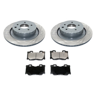 DuraGo® - Plain Rear Brake Kit with Ceramic Pads
