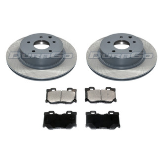 DuraGo® - Plain Rear Brake Kit with Ceramic Pads