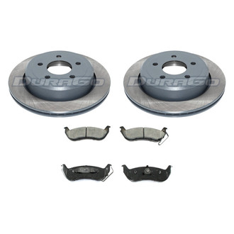 DuraGo® - Plain Rear Brake Kit with Ceramic Pads