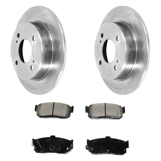 DuraGo® - Plain Rear Brake Kit with Ceramic Pads