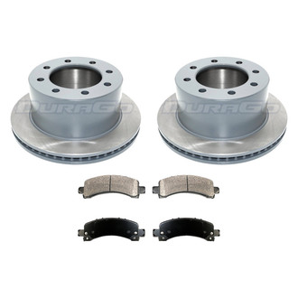 DuraGo® - Plain Rear Brake Kit with Ceramic Pads