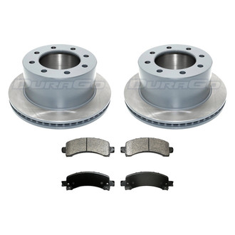 DuraGo® - Plain Rear Brake Kit with Ceramic Pads
