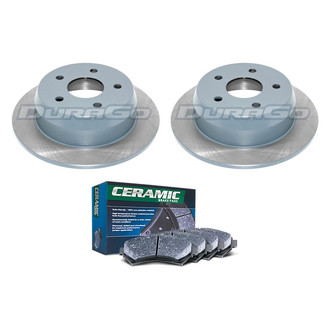 DuraGo® - Plain Rear Brake Kit with Ceramic Pads