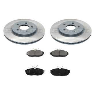 DuraGo® - Plain Rear Brake Kit with Ceramic Pads