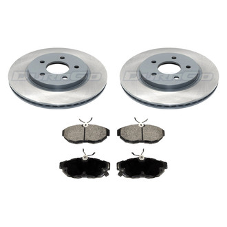 DuraGo® - Plain Rear Brake Kit with Ceramic Pads