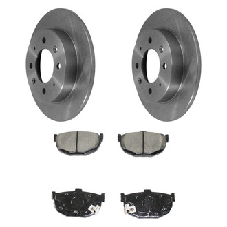 DuraGo® - Plain Rear Brake Kit with Ceramic Pads