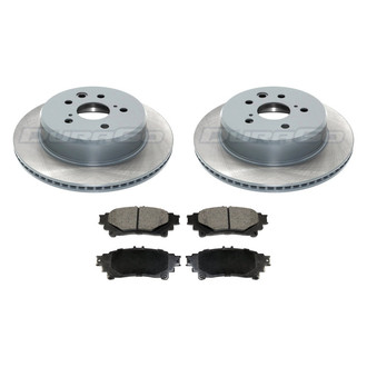 DuraGo® - Plain Rear Brake Kit with Ceramic Pads