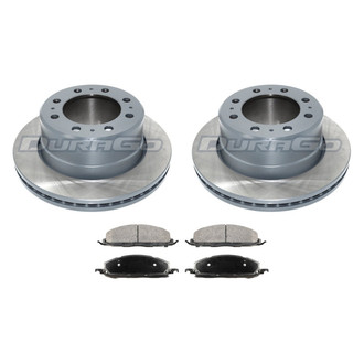 DuraGo® - Plain Rear Brake Kit with Ceramic Pads