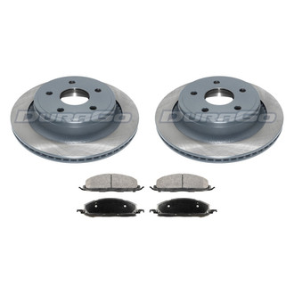DuraGo® - Plain Rear Brake Kit with Ceramic Pads