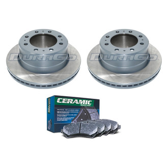 DuraGo® - Plain Rear Brake Kit with Ceramic Pads