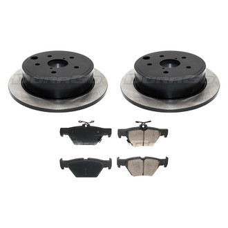 DuraGo® - Plain Rear Brake Kit with Ceramic Pads
