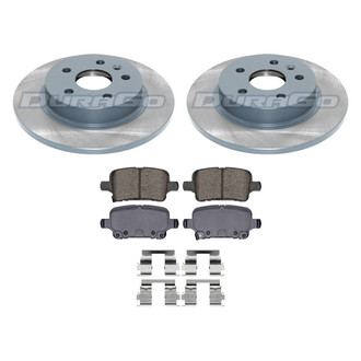 DuraGo® - Plain Rear Brake Kit with Ceramic Pads