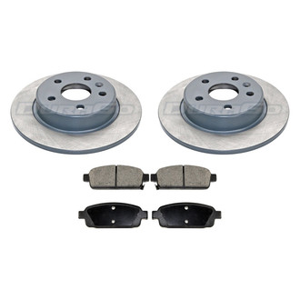 DuraGo® - Plain Rear Brake Kit with Ceramic Pads