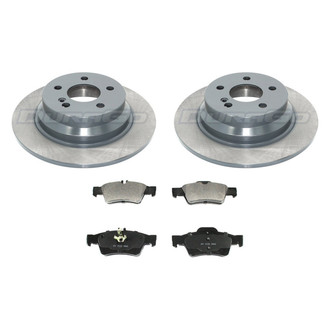 DuraGo® - Plain Rear Brake Kit with Ceramic Pads