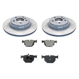 DuraGo® - Plain Rear Brake Kit with Ceramic Pads