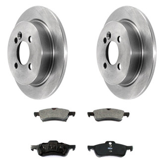 DuraGo® - Plain Rear Brake Kit with Ceramic Pads
