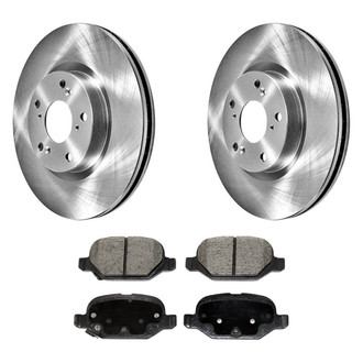 DuraGo® - Plain Rear Brake Kit with Ceramic Pads