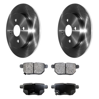 DuraGo® - Plain Rear Brake Kit with Ceramic Pads