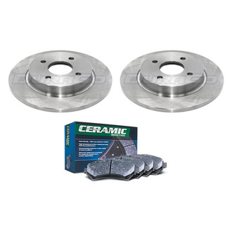 DuraGo® - Plain Rear Brake Kit with Ceramic Pads