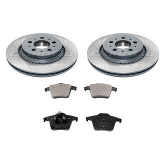 DuraGo® - Premium™ Plain Rear Brake Kit with Semi-Metallic Pads