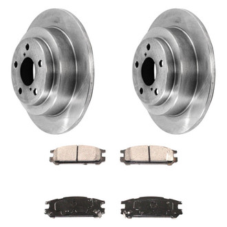 DuraGo® - Plain Rear Brake Kit with Ceramic Pads