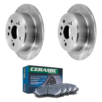 DuraGo® - Plain Rear Brake Kit with Ceramic Pads