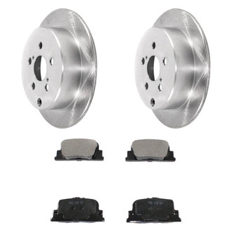 DuraGo® - Plain Rear Brake Kit with Ceramic Pads