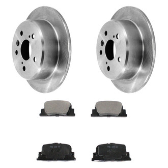 DuraGo® - Plain Rear Brake Kit with Ceramic Pads