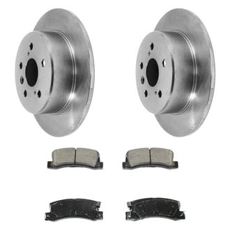 DuraGo® - Plain Rear Brake Kit with Ceramic Pads