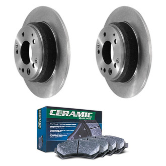 DuraGo® - Plain Rear Brake Kit with Ceramic Pads