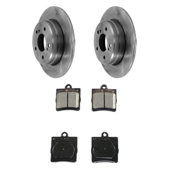 DuraGo® - Plain Rear Brake Kit with Ceramic Pads