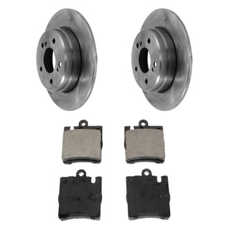 DuraGo® - Plain Rear Brake Kit with Ceramic Pads
