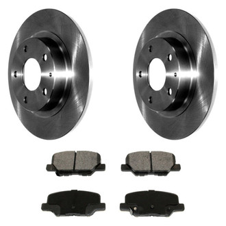 DuraGo® - Plain Rear Brake Kit with Ceramic Pads