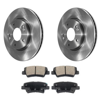 DuraGo® - Plain Rear Brake Kit with Ceramic Pads