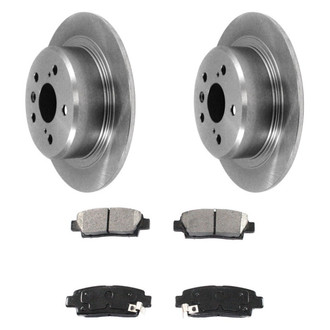 DuraGo® - Plain Rear Brake Kit with Ceramic Pads