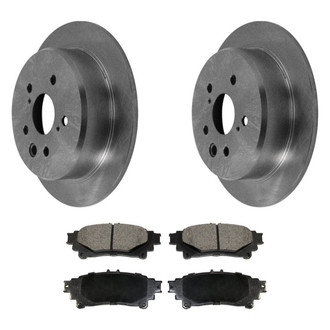 DuraGo® - Plain Rear Brake Kit with Ceramic Pads