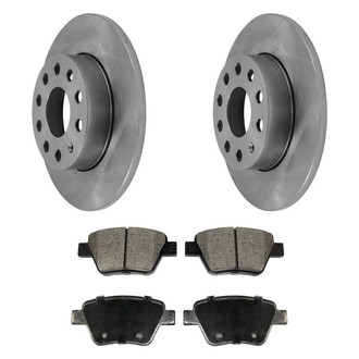 DuraGo® - Plain Rear Brake Kit with Ceramic Pads