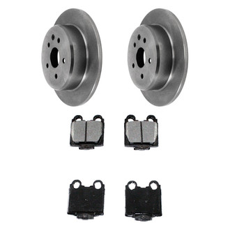 DuraGo® - Plain Rear Brake Kit with Ceramic Pads