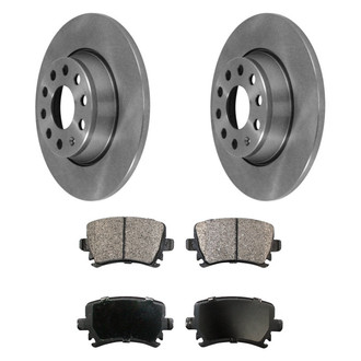 DuraGo® - Plain Rear Brake Kit with Ceramic Pads
