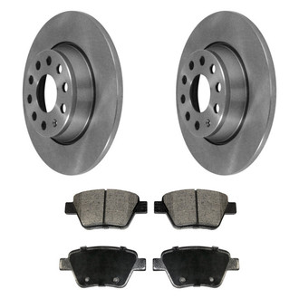 DuraGo® - Plain Rear Brake Kit with Ceramic Pads